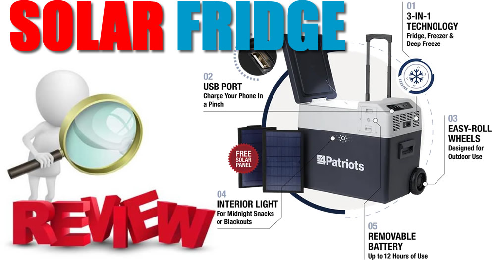 4Patriots Solar Go Fridge Review: The Solar Cooler That Crushes the Competition